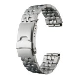 BAMBI[バンビ]　BAMBI　バンビメタル　ブロックダブルロック　BSBE1209S　正規品　「腕時計交換ベルト」