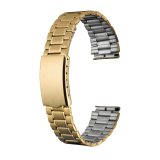 BAMBI[バンビ]　BAMBI　バンビメタル　ブロック三折　BSBE4557G　正規品　「腕時計交換ベルト」