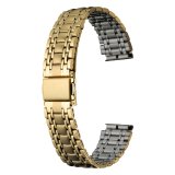 BAMBI[バンビ]　BAMBI　バンビメタル　ブロックワンタッチ　BSBE4525G　正規品　「腕時計交換ベルト」