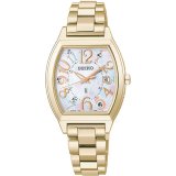 SEIKO[セイコー]  LUKIA[ルキア] SSQW104　Happy Collection  Made with Liberty Fabric Limited Edition  ソーラー電波修正  国内限定500本  メタルバンド  レディスモデル　正規品