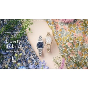 画像6: SEIKO[セイコー]  LUKIA[ルキア] SSQW104　Happy Collection  Made with Liberty Fabric Limited Edition  ソーラー電波修正  国内限定500本  メタルバンド  レディスモデル　正規品
