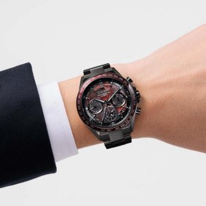 画像11: CITIZEN[シチズン] ATTESA [アテッサ] CC4077-71Z　ACT Line　エコ・ドライブ　ブラックチタンシリーズ　GPS衛星電波時計  Shades of Red 限定モデル  世界限定1,800本  メンズモデル　正規品