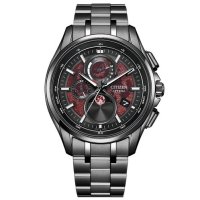 CITIZEN[シチズン] ATTESA [アテッサ] BY1005-73Z　ACT Line　光発電エコ・ドライブ電波時計 ダイレクトフライト 　ブラックチタンシリーズ　 Shades of Red 限定モデル  世界限定2,200本  メンズモデル　正規品