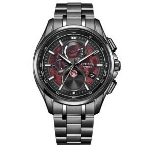 画像1: CITIZEN[シチズン] ATTESA [アテッサ] BY1005-73Z　ACT Line　光発電エコ・ドライブ電波時計 ダイレクトフライト 　ブラックチタンシリーズ　 Shades of Red 限定モデル  世界限定2,200本  メンズモデル　正規品