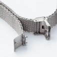 画像3: BAMBI[バンビ]　BAMBI　バンビメタルメッシュ　BSNE1213S　正規品　「腕時計交換ベルト」 (3)