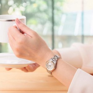 画像8: CITIZEN[シチズン]  EXCEED[エクシード] ES9375-51B　 光発電エコ・ドライブ電波時計　 ダイレクトフライト　 ペアモデル    レディス　正規品