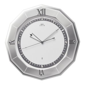 画像1: SEIKO[ セイコー]　セイコークロック　HS555S　セイコーエムブレム　衛星電波掛時計　掛け時計　　正規品