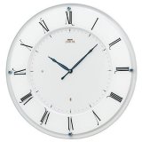 SEIKO[セイコー]　セイコークロック　エムブレム　HS548W 　掛時計　スタンダード　電波クロック　正規品