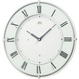 SEIKO[セイコー]　セイコークロック　エムブレム　 HS542W 　掛時計　スタンダード　電波クロック　正規品