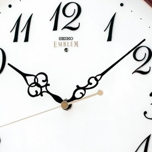 画像2: SEIKO[セイコー]　セイコークロック　エムブレム　HS554B 　掛時計　スタンダード　電波クロック　正規品