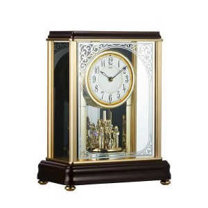 画像4: SEIKO[ セイコー]　セイコークロック　置時計　HW202B　セイコーエムブレム 　電波クロック　正規品