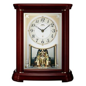 画像2: SEIKO[ セイコー]　セイコークロック　置時計　HW204B　セイコーエムブレム 　電波クロック　正規品