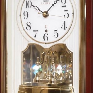 画像6: SEIKO[ セイコー]　セイコークロック　置時計　HW595B　セイコーエムブレム 　電波クロック　正規品