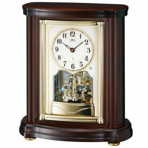 画像1: SEIKO[ セイコー]　セイコークロック　置時計　HW581B　セイコーエムブレム 　電波クロック　正規品