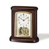 SEIKO[ セイコー]　セイコークロック　置時計　HW582B　セイコーエムブレム 　電波クロック　正規品