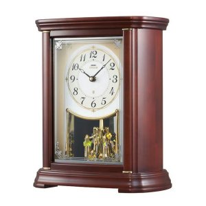 画像3: SEIKO[ セイコー]　セイコークロック　置時計　HW204B　セイコーエムブレム 　電波クロック　正規品