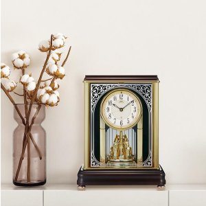 画像10: SEIKO[ セイコー]　セイコークロック　置時計　HW202B　セイコーエムブレム 　電波クロック　正規品