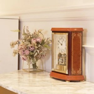 画像7: SEIKO[ セイコー]　セイコークロック　置時計　HW595B　セイコーエムブレム 　電波クロック　正規品