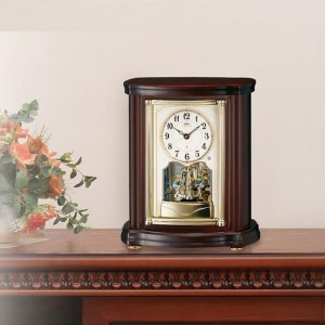 画像2: SEIKO[ セイコー]　セイコークロック　置時計　HW581B　セイコーエムブレム 　電波クロック　正規品