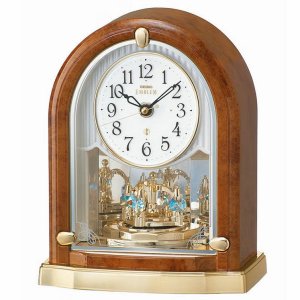 画像1: SEIKO[ セイコー]　セイコークロック　置時計　HW592B　セイコーエムブレム 　電波クロック　正規品