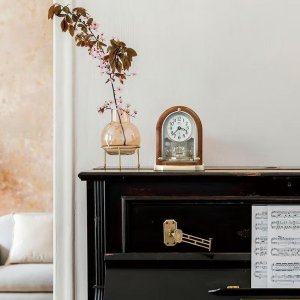 画像4: SEIKO[ セイコー]　セイコークロック　置時計　HW592B　セイコーエムブレム 　電波クロック　正規品