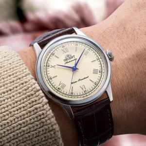 画像4: ORIENT[オリエント] CLASSIC　RN-BB0003Y　オリエントバンビーノ38　 レザー　正規品