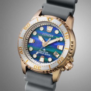 画像4: CITIZEN[シチズン]PROMASTER[プロマスター]  EO2023-00W　MARINEシリーズ  光発電エコ・ドライブ ダイバー200m   世界限定3,400本 　 正規品