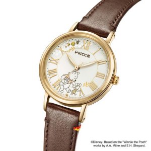 画像4: CITIZEN[ シチズン] Wicca[ウィッカ] Disneyコレクション 『くまのプーさん』 限定モデル　 KP5-123-90   ソーラーテック 　  レディスモデル　正規品