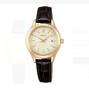 画像1: SEIKO[ セイコー]　SEIKO SELECTION[セイコー セレクション]　HFE004J　Sシリーズ ソーラー電波修正 　レディス 　メタルバンド　正規品