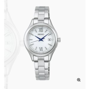 画像1: SEIKO[ セイコー]　SEIKO SELECTION[セイコー セレクション]　HFE001J　Sシリーズ ソーラー電波修正 　レディス 　メタルバンド　正規品