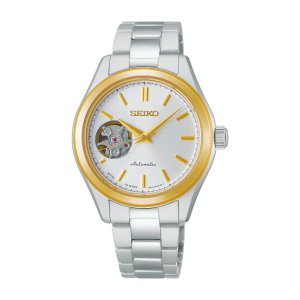 画像1: SEIKO[セイコー]　SEIKO SELECTION[セイコー セレクション]　HFB009J　レディースモデル メカニカル　 自動巻き 腕時計  セミスケルトン  正規品