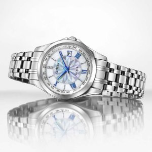 画像5: CITIZEN[シチズン]  EXCEED[エクシード] EC1120-59W　光発電エコ・ドライブ電波時計  限定モデル400本    ペアモデル   レディースモデル   正規品