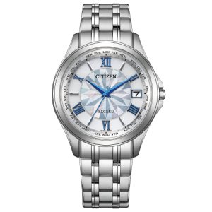 画像1: CITIZEN[シチズン]  EXCEED[エクシード] CB1080-52W　光発電エコ・ドライブ電波時計  限定モデル400本    ペアモデル   メンズモデル   正規品