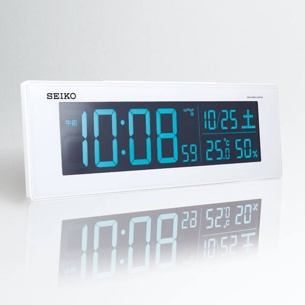 SEIKO[セイコー] セイコークロック DL305W デジタル時計 シリーズC3 電波クロック 正規品 | WatchClubfuzi  (ウォッチ倶楽部 富士)