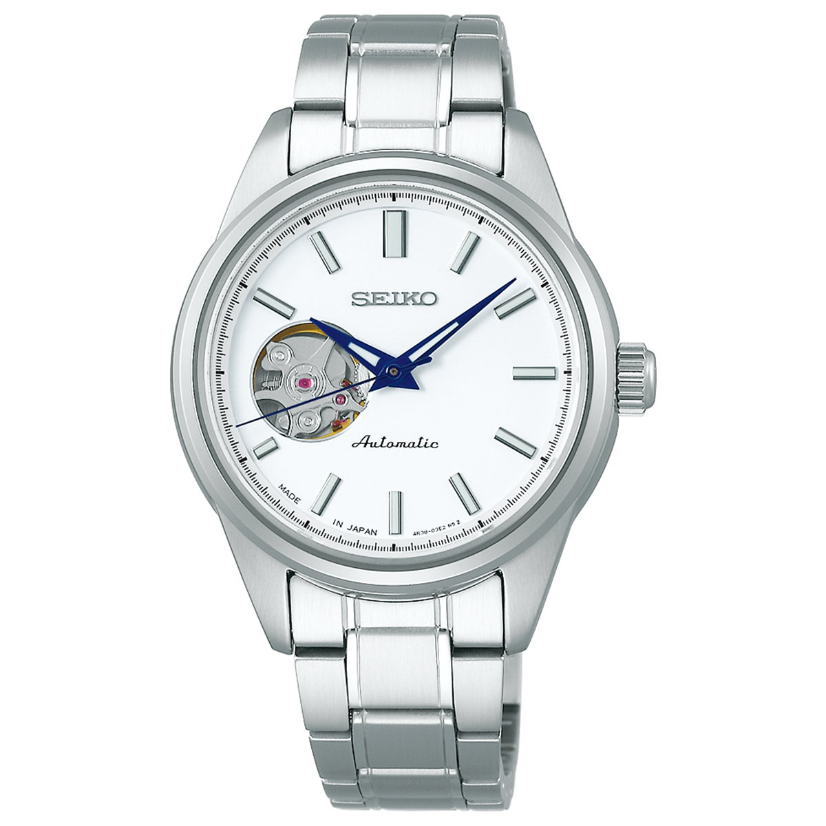 SEIKO[セイコー]　SEIKO SELECTION[セイコー セレクション]　SSDE009　メカニカル 自動巻き 腕時計 レディース  セミスケルトン 正規品