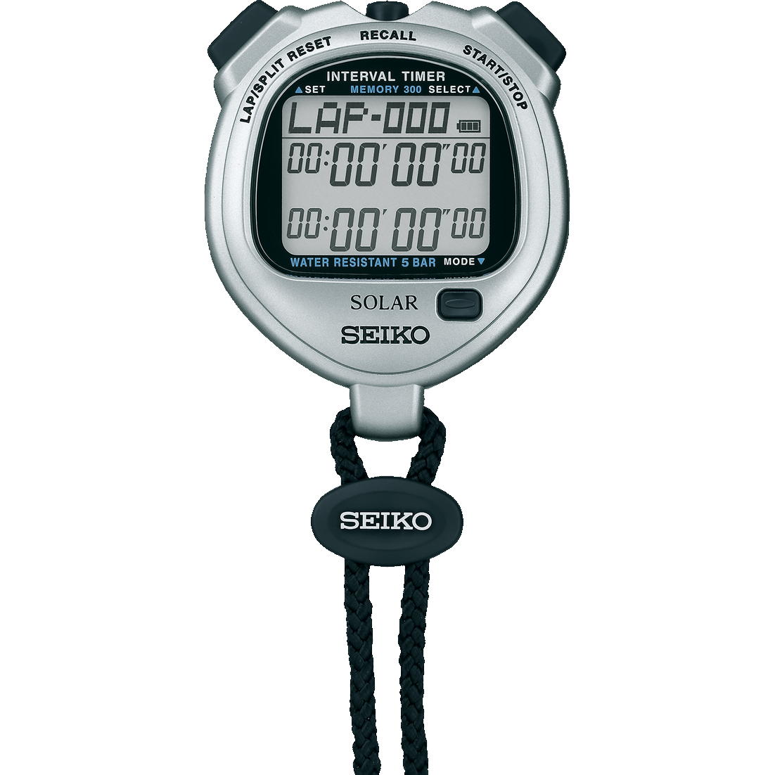 SEIKO[セイコー] ストップウオッチ インターバルタイマー ソーラー SVAJ101 正規品 | WatchClubfuzi (ウォッチ倶楽部  富士)