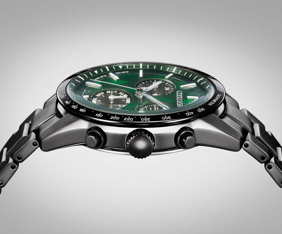 CITIZEN[シチズン] CITIZEN コレクション BL5497-85W エコ・ドライブ（電波受信機能なし）LIGHT in BLACK  2022 GREEN EDITION 世界限定1,500本 メンズモデル 正規品 | WatchClubfuzi (ウォッチ倶楽部 富士)