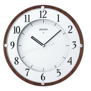 画像: SEIKO[ セイコー]　セイコークロック　KX373B　掛時計　スタンダード 電波クロック　正規品