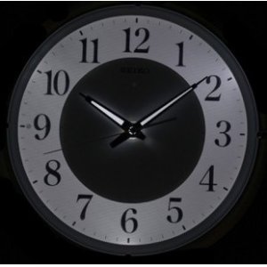 画像2: SEIKO[ セイコー]　セイコークロック　KX393W　掛時計 夜でも見える 電波クロック　正規品 (2)