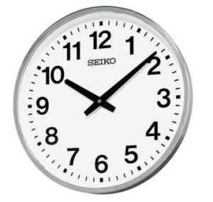 画像1: SEIKO[ セイコー]　セイコークロック　KH411S　掛時計　オフィスタイプ クオーツ　屋外・防雨型　正規品 (1)