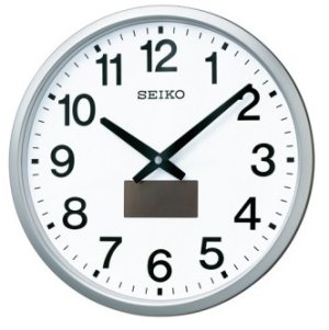 画像1: SEIKO[ セイコー]　セイコークロック　SF242S　掛時計 ソーラー 電波クロック　正規品 (1)