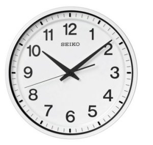 画像1: SEIKO[ セイコー]　セイコークロック　GP214W　衛星電波（スペースリンク）掛け時計　正規品 (1)