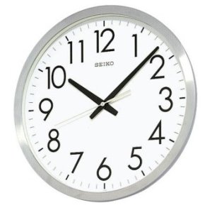 画像1: SEIKO[ セイコー]　セイコークロック　KH409S　掛時計　オフィスタイプ クオーツ　正規品 (1)