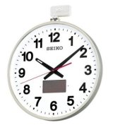 画像: SEIKO[ セイコー]　セイコークロック　SF211S　掛時計　オフィスタイプ  電波クロック 　屋外・防雨型　ソーラー電波時計　正規品