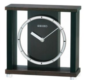 画像1: SEIKO[ セイコー]　セイコークロック　BZ356B　置き時計　スタンダード　クオーツ　正規品 (1)