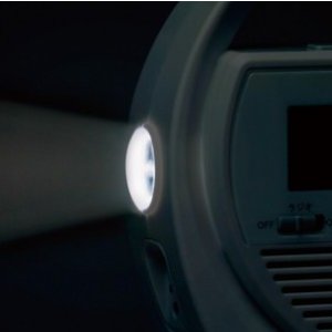 画像4: SEIKO[ セイコー]　セイコークロック　SQ764W 　目覚まし時計　電波防災クロック　正規品 (4)