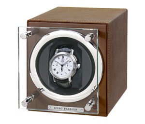 画像1: EURO PASSION WATCH WINDING BOXES ウォッチ ワインダー  FWC-1119LBR (1)