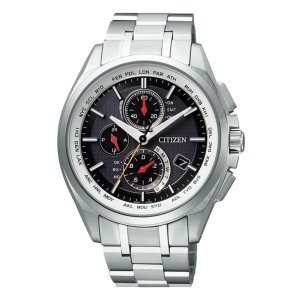 画像1: CITIZEN[シチズン]ATTESA[アテッサ]  AT8040-57F エコ・ドライブ電波時計(ワールド・タイム機能)　サンウルブズコラボレーションモデル 限定 800個　メンズ　正規品 (1)