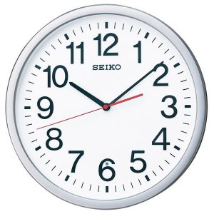 画像: SEIKO[セイコー]　セイコークロック　KX229S 　掛時計　オフィスタイプ  電波クロック正規品