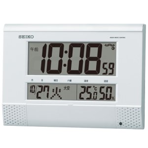 画像1: SEIKO[セイコー]　セイコークロック　デジタル時計　プログラム機能付　SQ435W 正規品 (1)